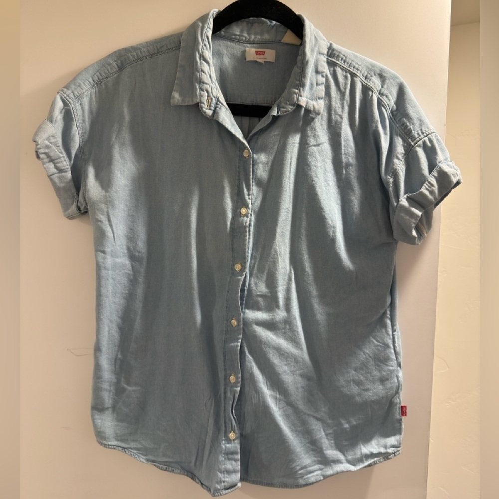 Levi chambray button down